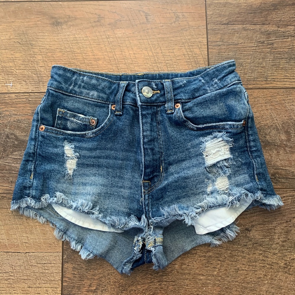 H&M shorts with rips